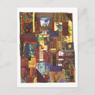 Dibble_Art20_Crazed_Quilt Postcard