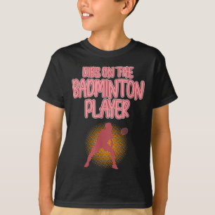 Dibs On Badminton Player Shuttle Coach Graphic T-Shirt