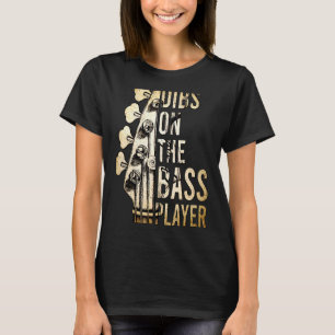 Dibs On The Bass Player Guitar Musician 2 T-Shirt