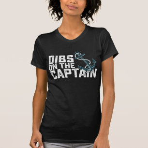 Dibs on the Captain Retro Vintage T-Shirt