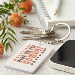 Dibs On The Cowboy Key Ring