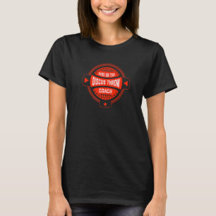 Dibs on the Discus Throw Coach Sayings Track and F T-Shirt