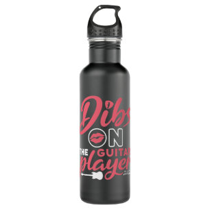 Dibs on the Guitar Player 710 Ml Water Bottle