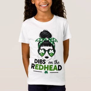 Dibs on the Redhead Funny St. Patrick’s Day Irish T-Shirt