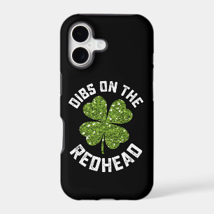 Dibs On The Redhead St Patrick's Day Shamrock