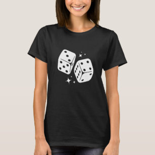 Dice Board Game Dice Game Puzzle Domino Cards Play T-Shirt