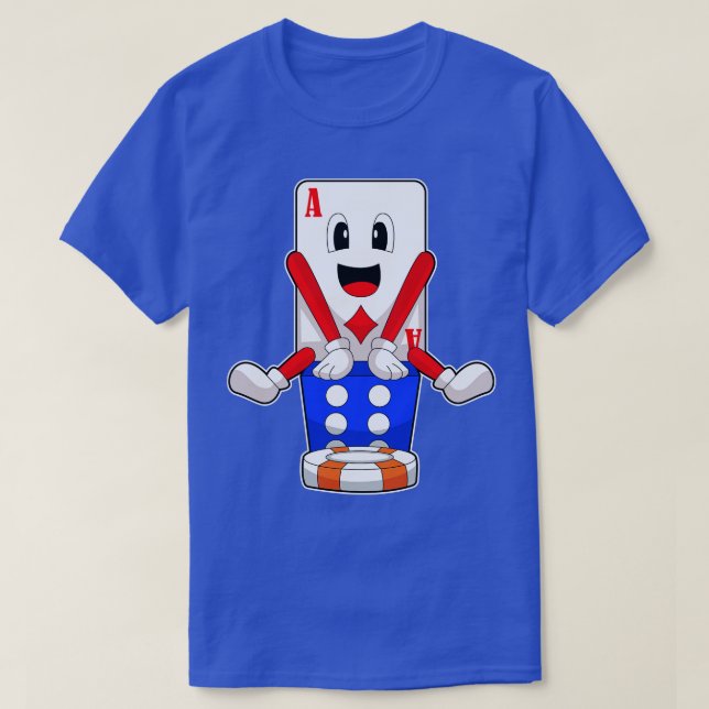 Dice cards T-Shirt (Design Front)