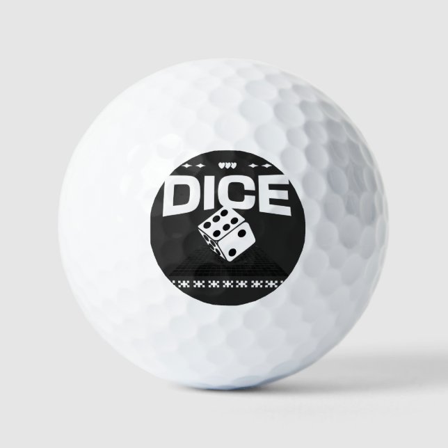 Dice Golf Balls (Front)