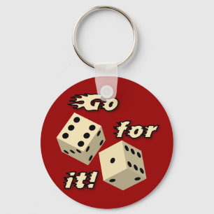 Dice Key Ring