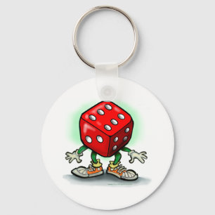 Dice Key Ring