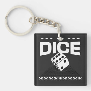 Dice Key Ring