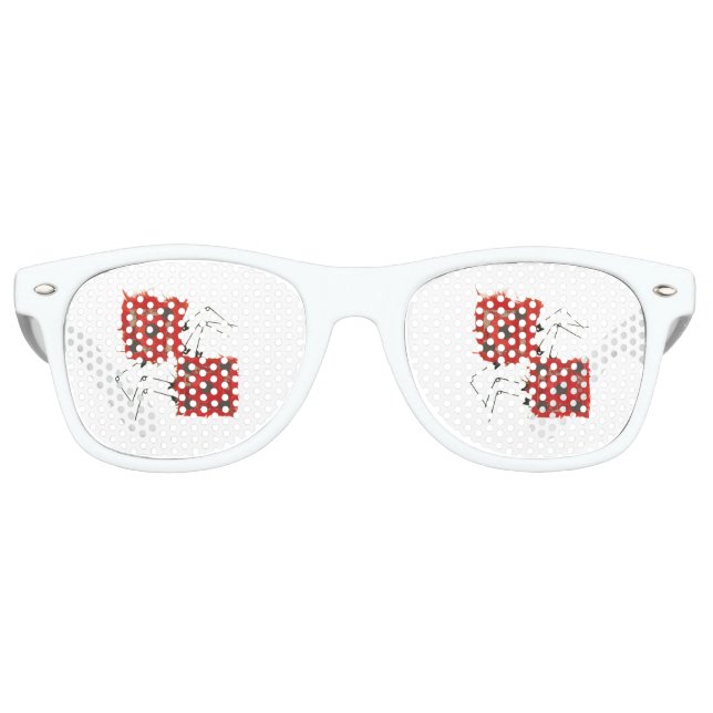 Dice Ladybug Sunglasses (Front)