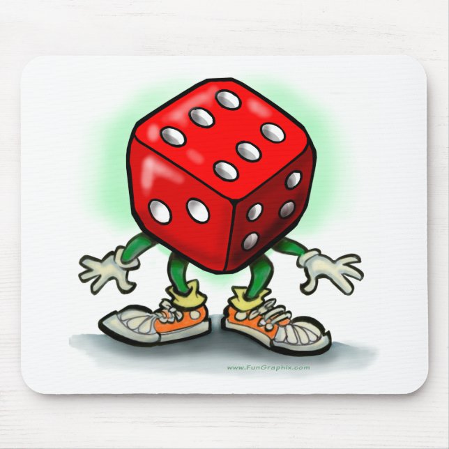Dice Mouse Mat (Front)