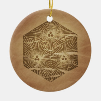 Dice of Good Luck Japanese Magic Charms Ceramic Tree Decoration