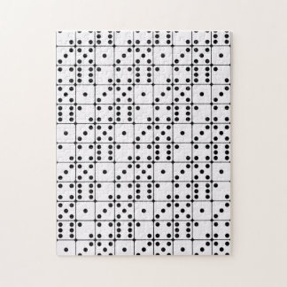 DICE PATTERN JIGSAW PUZZLE