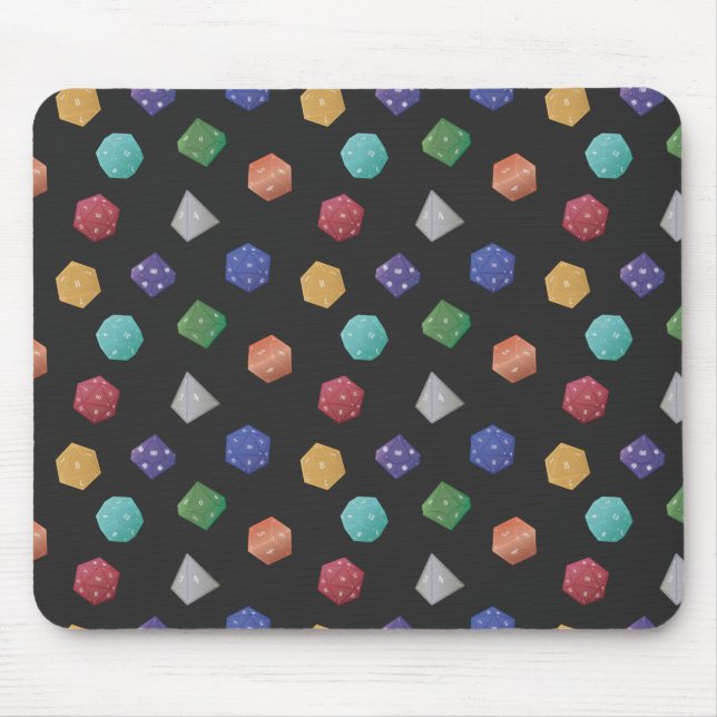 Dice Pattern Mouse Mat (Front)