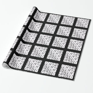 DICE PATTERN WRAPPING PAPER