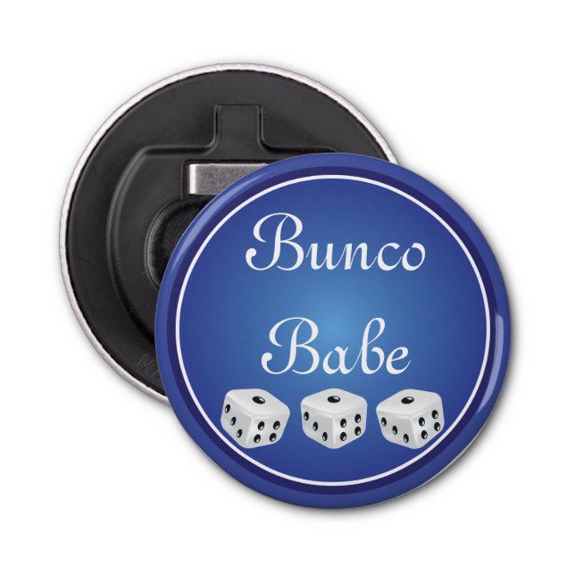 Dice Personalised Monogram Bottle Opener (Front)
