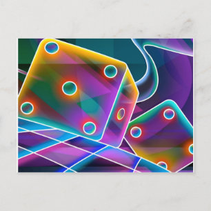DICE POSTCARD