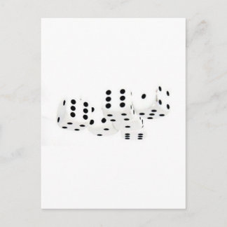 dice - postcard