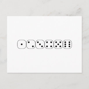 Dice Postcard