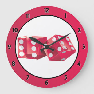 Dice Wall Clock