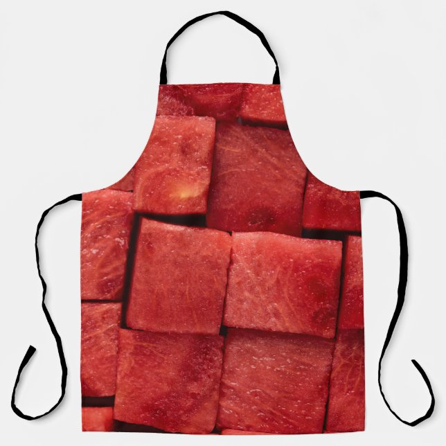 Diced watermelon apron (Front)