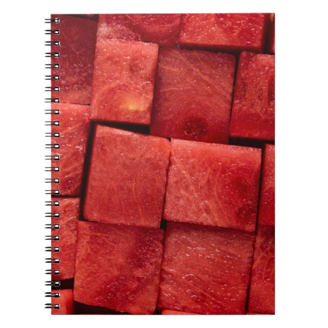 Diced watermelon notebook (Front)