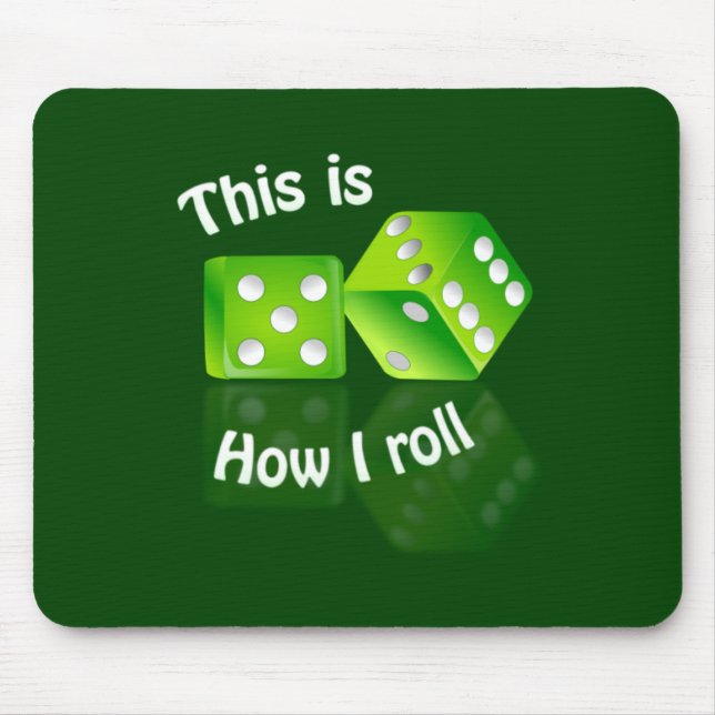 Dices mousepad (Front)