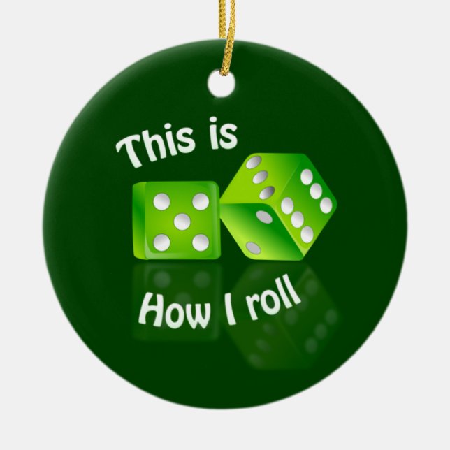 Dices ornament (Front)