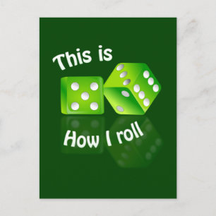Dices postcard