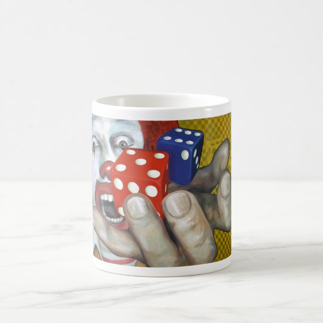 "Dicey McRonald" by Axel Bottenberg Coffee Mug (Center)