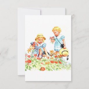 Dick, Jane and Sally Greeting Card