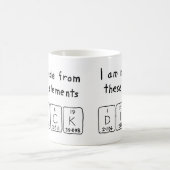 Dick periodic table name mug (Center)