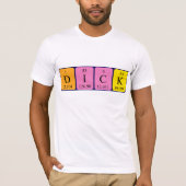 Dick periodic table name shirt (Front)