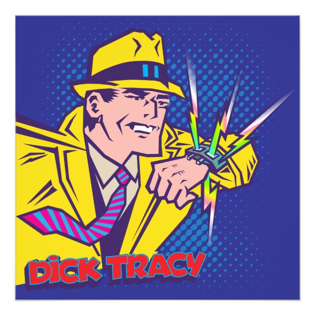 DICK TRACY | DIGITAL VERSION PHOTO PRINT (Front)