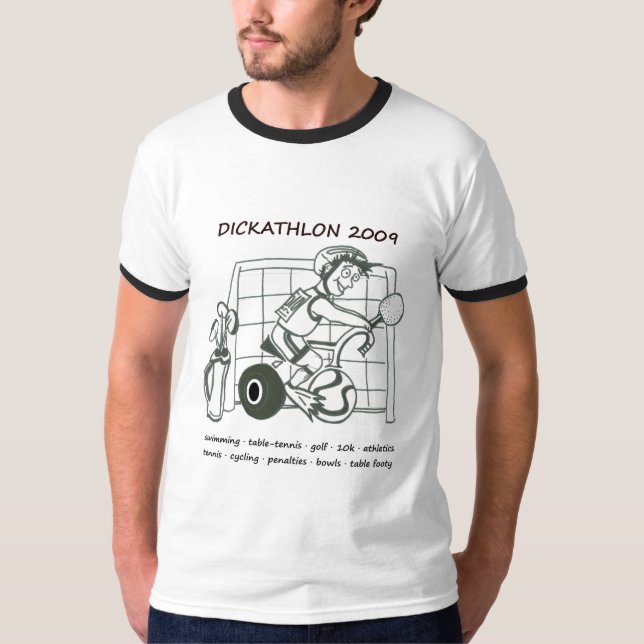 Dickathlon 2009 T-Shirt (Front)