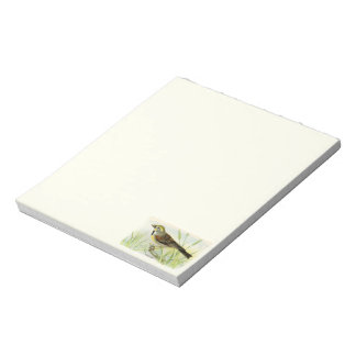 Dickcissel Bird Notepad