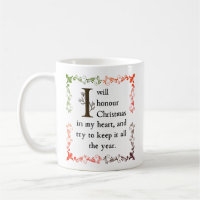 Dickens A Christmas Carol Cosy Vintage Victorian 