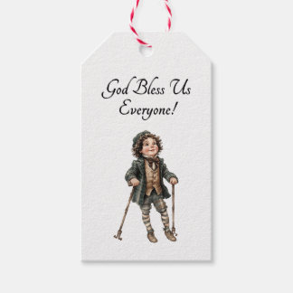 Dickens A Christmas Carol Tiny Tim Gift Tags