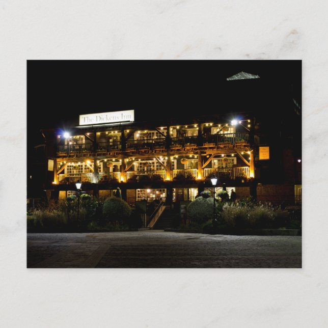 Dickens Inn Pub st Katherines Dock London Postcard (Front)