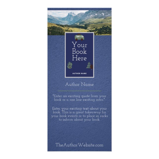 Dickens Inspired Book Promotion Rack Card (Front)