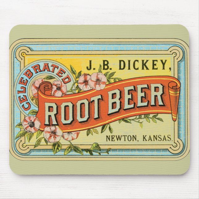 Dickey Root Beer Mouse Mat (Front)