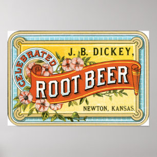 Dickey Root Beer Poster