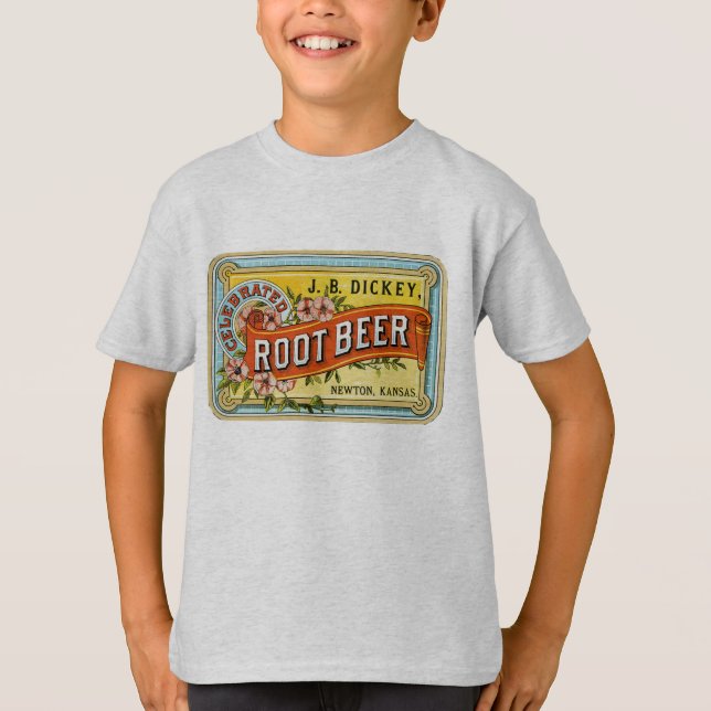 Dickey's Vintage Root Beer Ad - Shirt (Front)