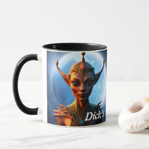Dick's Morning Tea Personalized Customizable Mug