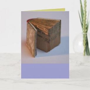 DicofrAngle Miniature Book Graduation Greetings Card
