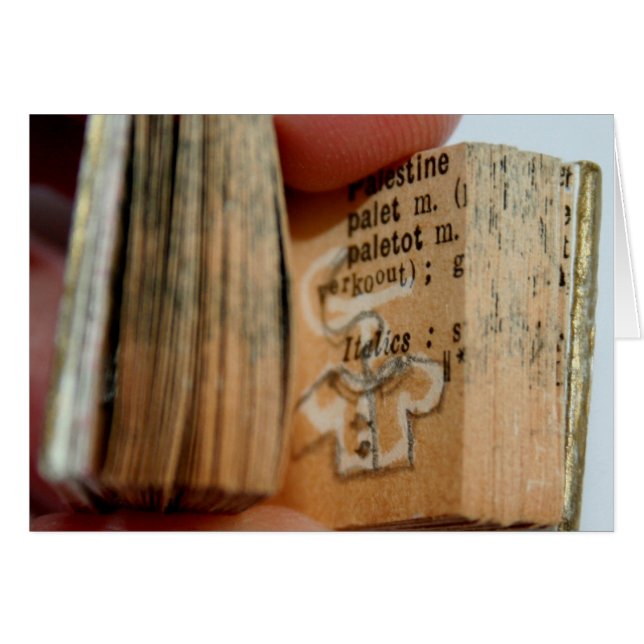 DicofrAngle Miniature Book Jacket Drawing Card (Front Horizontal)
