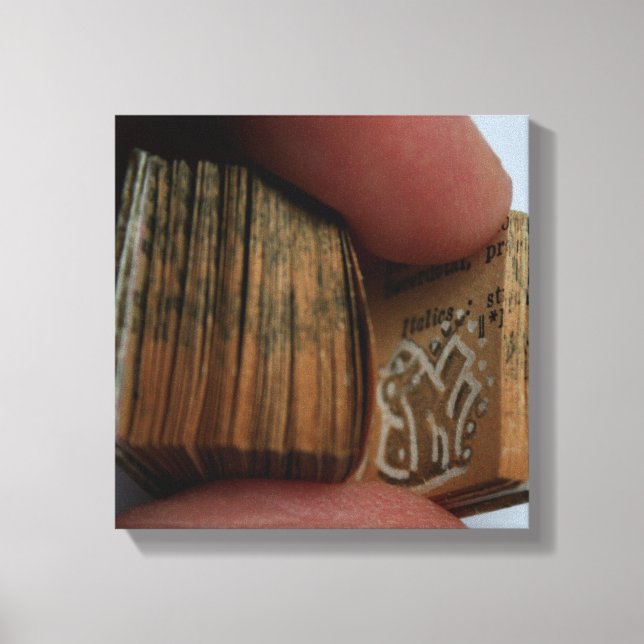 DicofrAngle Miniature Book untitled Drawing Canvas (Front)