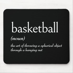 Dictionary Definition For BASKETBALL Mouse Mat